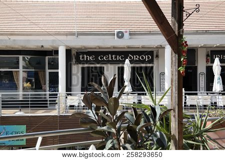 Playa Flamenca, Spain - 14 Sept 2018 : Playa Flamenca Commercial Center, Near Torrevieja,  In Spain