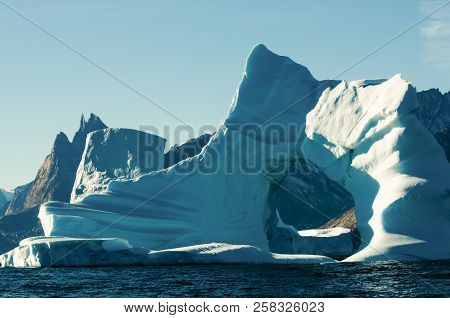 Giant Iceberg In The Arctic - Greenland