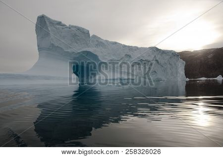 Floating Iceberg In The Arctic - Greenland