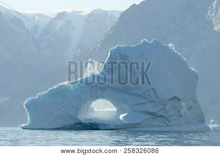 Eroded Iceberg In The Arctic - Greenland