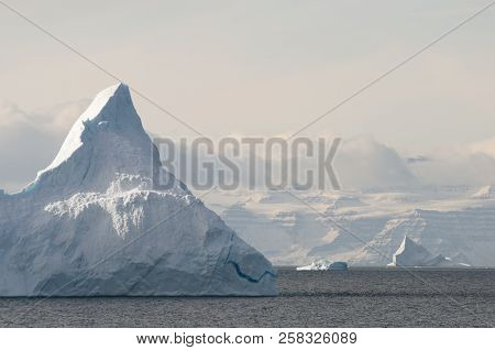 Giant Iceberg In The Arctic - Greenland