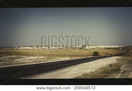 Mountains Of Chalk, Russia Volgograd Oblast Beautiful Sceneries