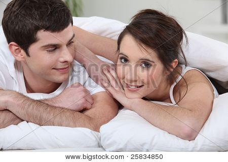 Couple au coucher