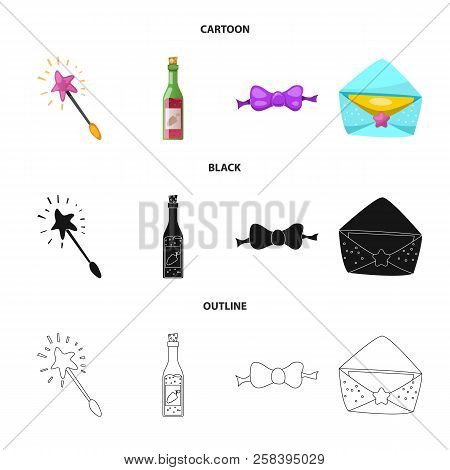 Vector Design Of Party And Birthday Icon. Set Of Party And Celebration Stock Vector Illustration.