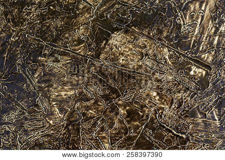 Dark Heterogeneous Color Background. Black, Brown, Gray, Color.