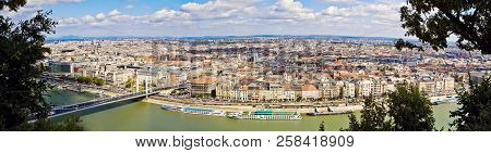 Panoramic View Of Budapest City
