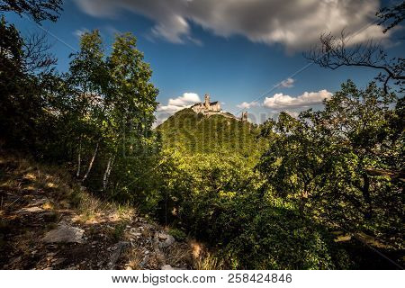 Ruins Of Bezdez Medieval Castle In Bohemia