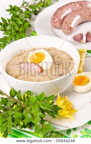 Zurek er en anstændig polske påske suppe