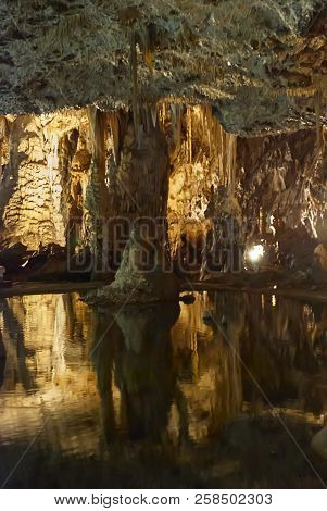 Moravian Karst, Czech Republic - May 05, 2013: A Karst Landscape And Protected Nature Reserve In The