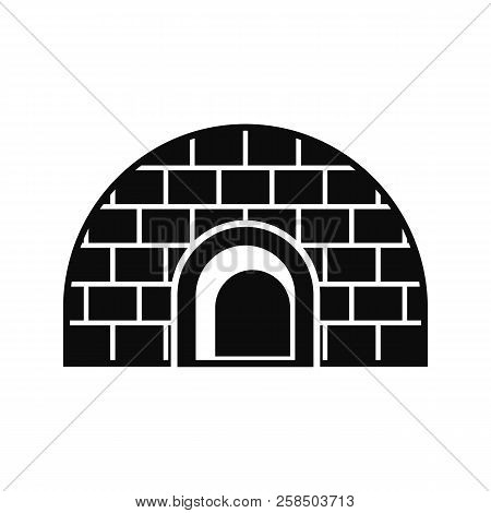 Igloo Icon. Simple Illustration Of Igloo Vector Icon For Web Design Isolated On White Background