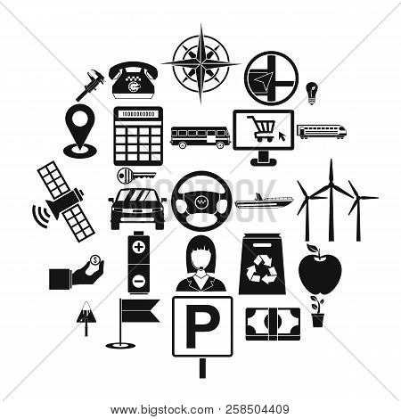 Engineering Icons Set. Simple Set Of 25 Engineering Vector Icons For Web Isolated On White Backgroun