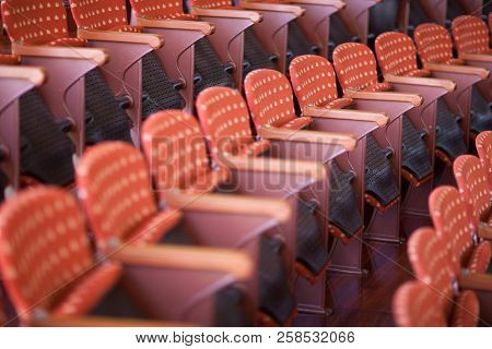 Seats Geometry At Palau De La Musica In Barcelona, Spain