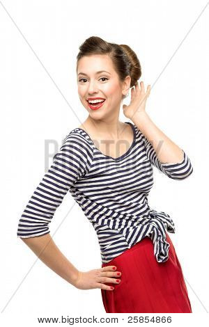 Flirtende pin-up