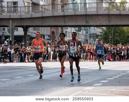 Berlin, Germany - September 16, 2018: Ethiopian Long Distance Runner Helen Tola Running At Berlin Ma