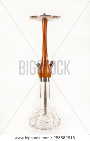 Traditional Estern Hookah On An Isolated Studio Background