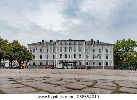 Old City Hotel In The Town Of Mariestad September 8 2018
