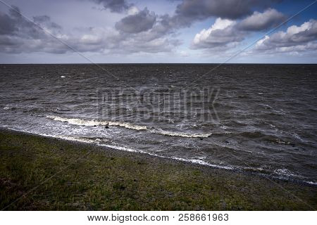 View Of Texel Dunes, One Of The West Frisian Islands In The Wadden Sea, Netherlands