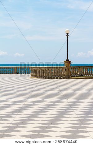 Terrazza Mascagni Is A Monumental Waterfront In Leghorn, Italy