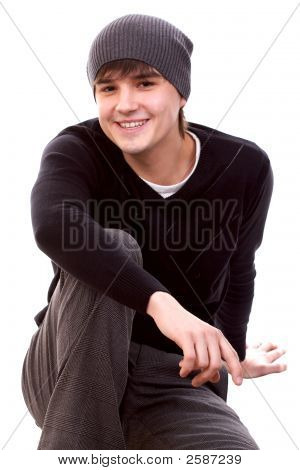 Jeune belle l'homme