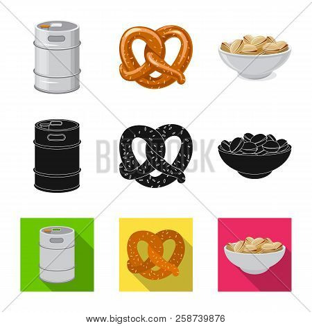 Vector Design Of Pub And Bar Icon. Set Of Pub And Interior Vector Icon For Stock.