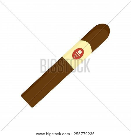 Royale Cigar Of Cuba Icon. Flat Illustration Of Royale Cigar Of Cuba Vector Icon For Web Design