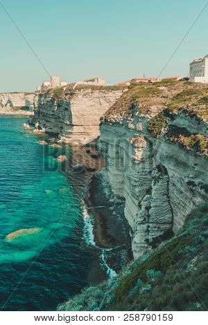 Marine De Giottani On Cap Corse In Corsica Surrounded By A Rocky Landscape