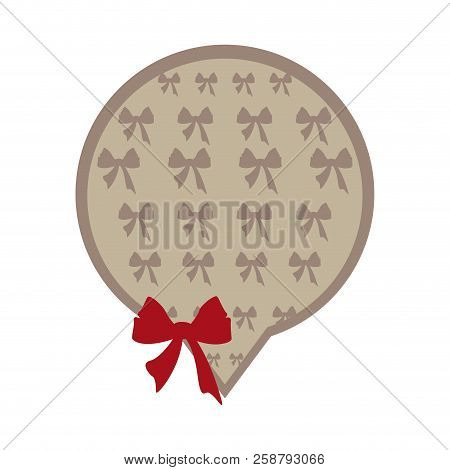 Isolated Empty Texture Sale Label. Vector Illustration Design
