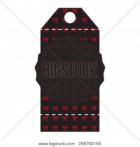 Isolated Empty Texture Sale Label. Vector Illustration Design