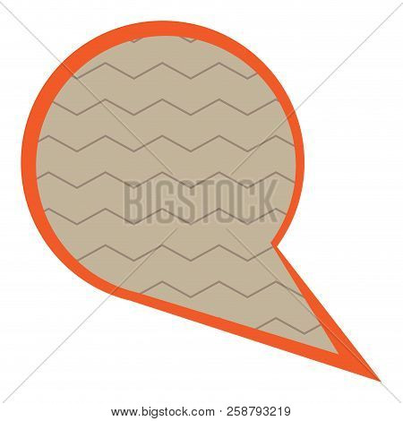 Isolated Empty Texture Sale Label. Vector Illustration Design