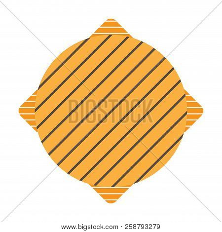 Isolated Empty Texture Sale Label. Vector Illustration Design