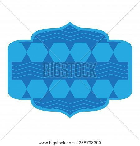 Isolated Empty Texture Sale Label. Vector Illustration Design