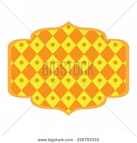 Isolated Empty Texture Sale Label. Vector Illustration Design