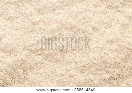 background of gluten free ivory teff flour