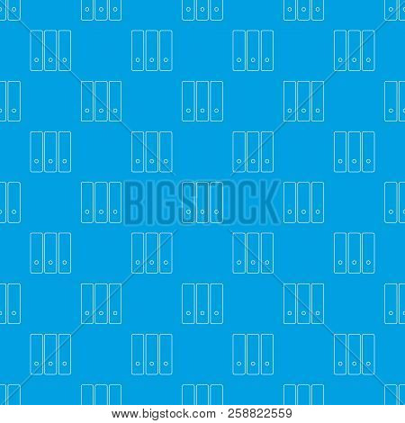 Office Folder Pattern Seamless Blue Repeat For Any Use