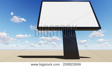 Billboard Blank For Outdoor Advertising Poster 3d Render