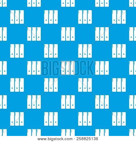 Office Folder Pattern Seamless Blue Repeat For Any Use