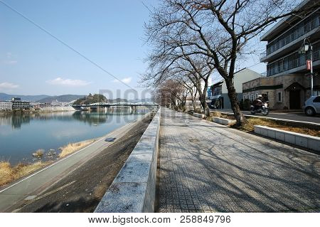 Inuyama, Japan-23 Apr, 2018: Street View Of Inuyama Town. Inuyama Is Among Most Important Tourism De