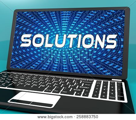Cyber Security Solutions Threat Solved 3D Rendering