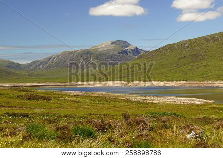 Loch Glascarnoch, A Reservoir 7km Long, Is About Halfway Between Ullapool And Inverness.