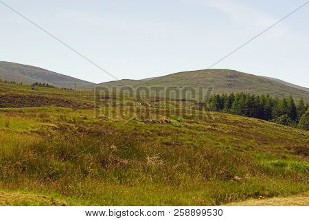 Loch Glascarnoch, A Reservoir 7km Long, Is About Halfway Between Ullapool And Inverness.