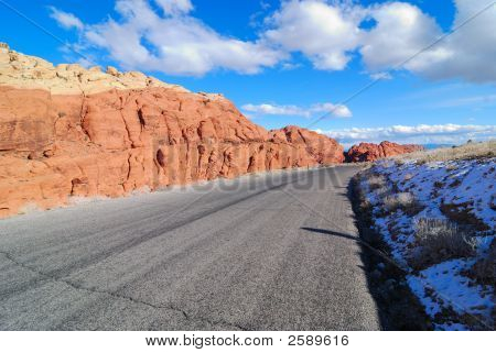Cesta k Red Rock Canyon