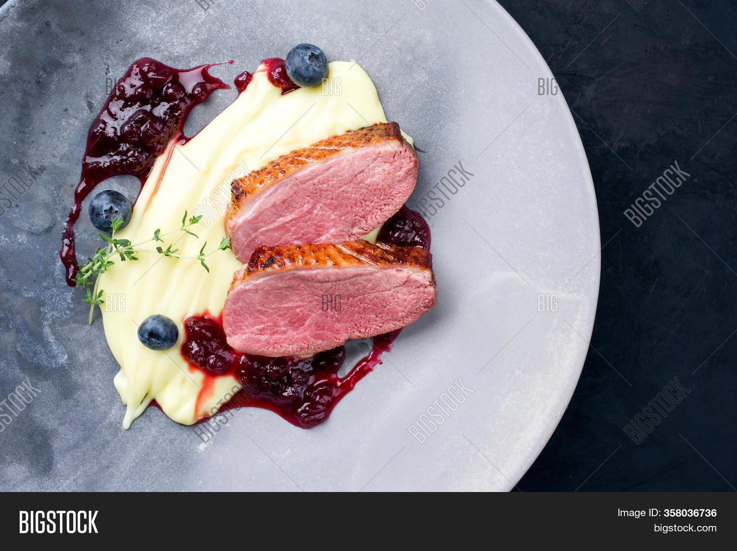 Duck Filet Traditional Gourmet Image & Photo (Free Trial) | Bigstock