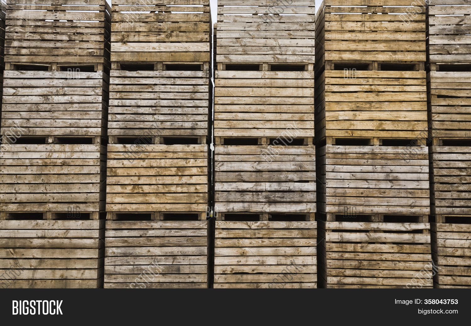 Folded Empty Wooden Image & Photo (Free Trial) Bigstock
