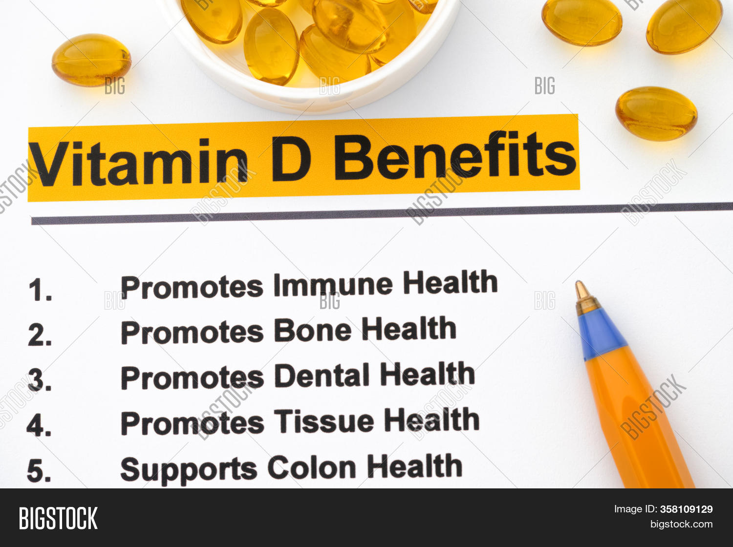 Vitamin D Benefits Image & Photo (Free Trial) Bigstock
