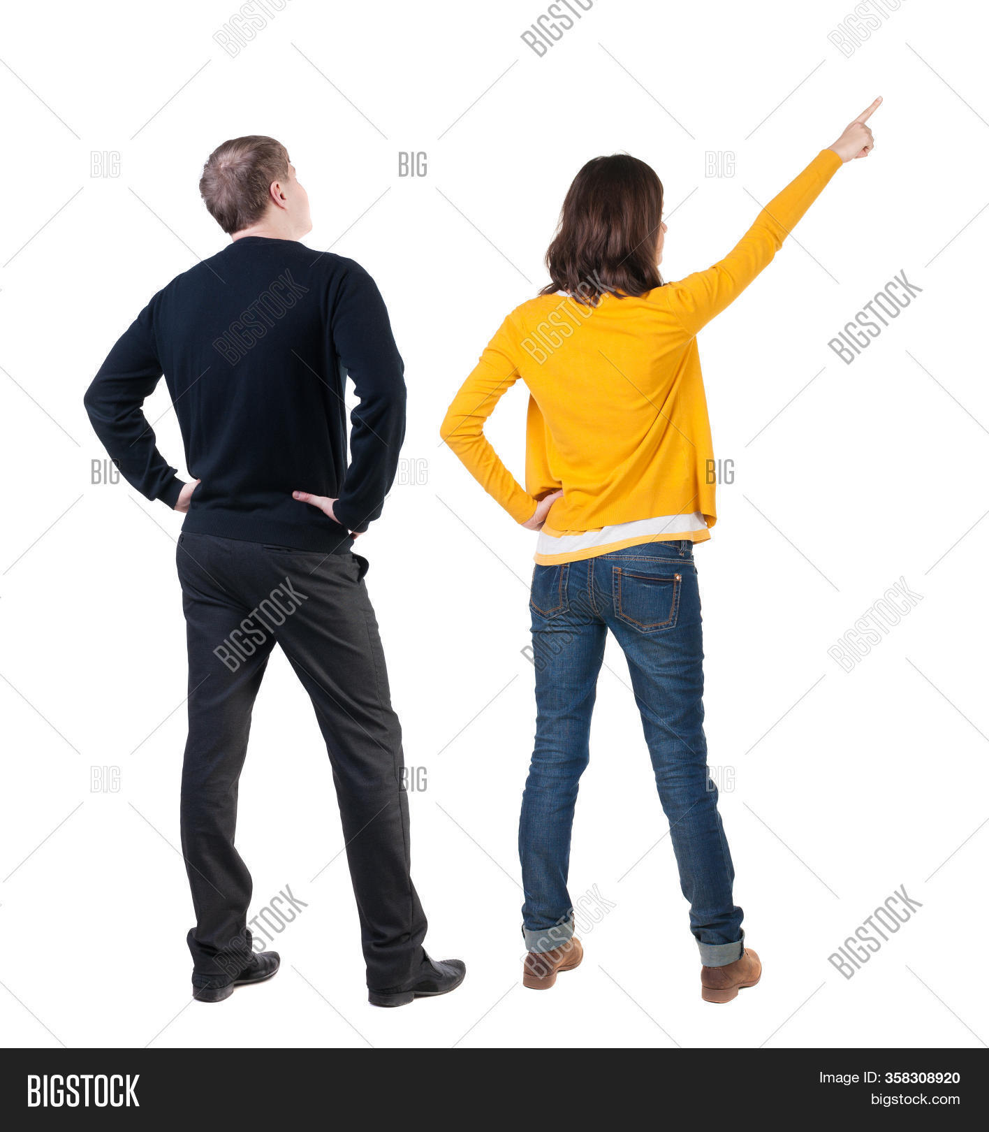 Back View Couple Image & Photo (Free Trial) | Bigstock