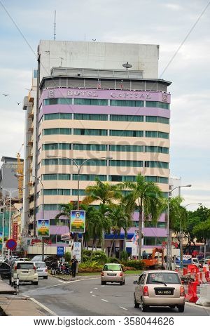 Kota Kinabalu, My - June 17: Hotel Capital Facade On June 17, 2016 In Jalan Haji Saman, Kota Kinabal
