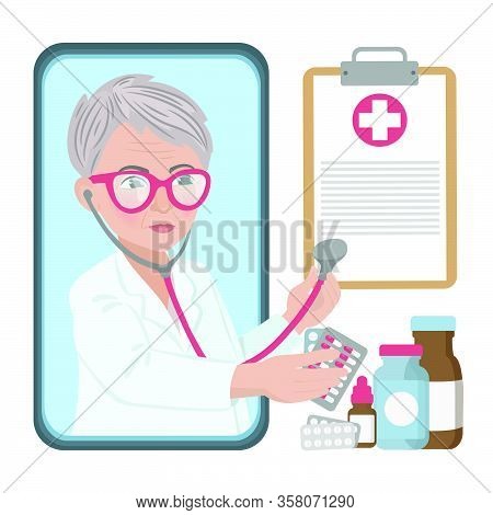 General Practise Doctor Coronavirus Health Earth Human Dangerous Epidemic Pandemic Medicine Care Vec
