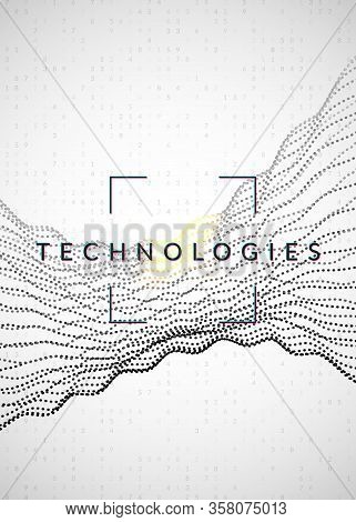 Quantum Innovation Computer. Digital Technology. Artificial Intelligence, Deep Learning And Big Data