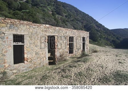 View Of The Cala Domestica In Buggerru