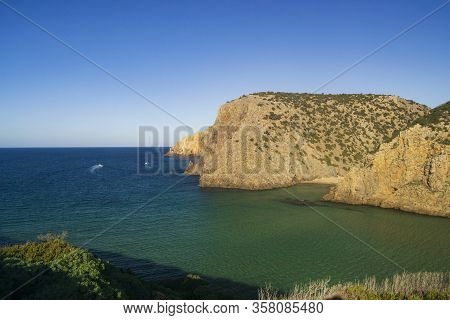 View Of The Cala Domestica In Buggerru